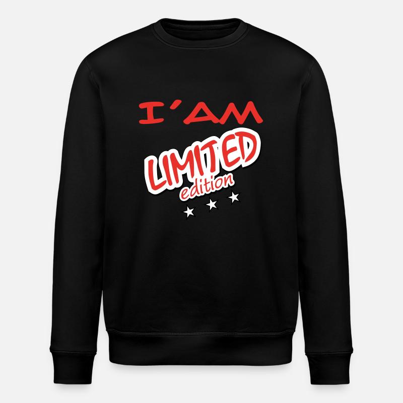 LIMITIERTE AUFLAGE - Stanley/Stella Unisex Bio-Sweatshirt ROLLER - Schwarz