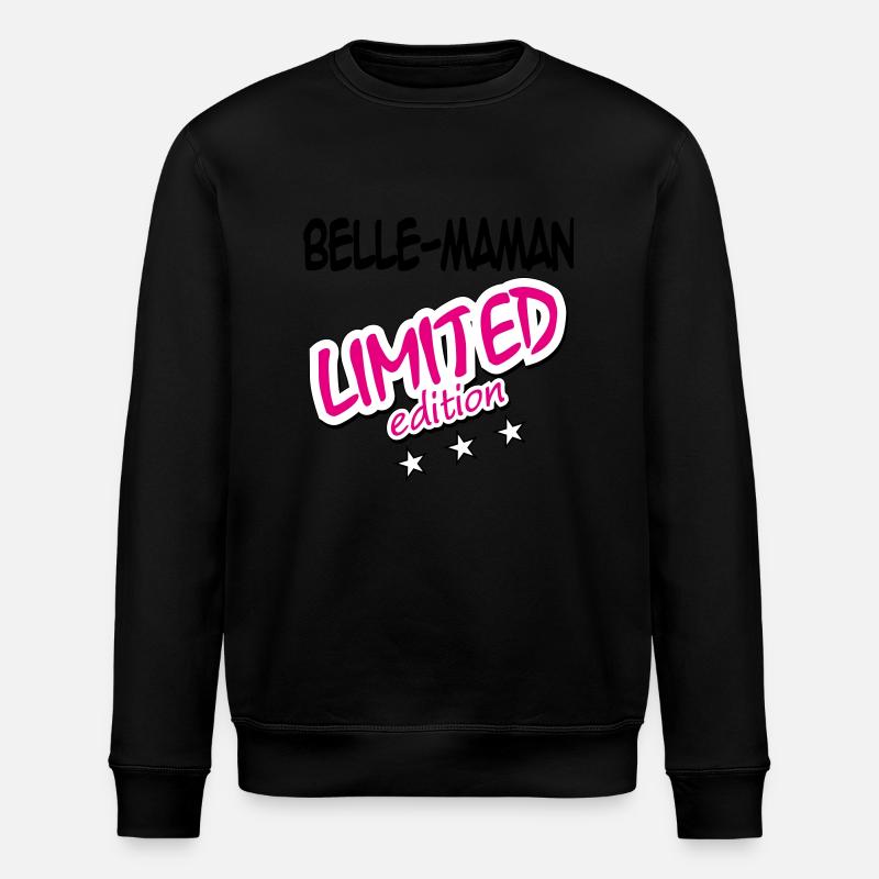 BELLE MAMAN LIMITED EDITION - Sweat bio ROLLER Stanley/Stella Unisexe - noir
