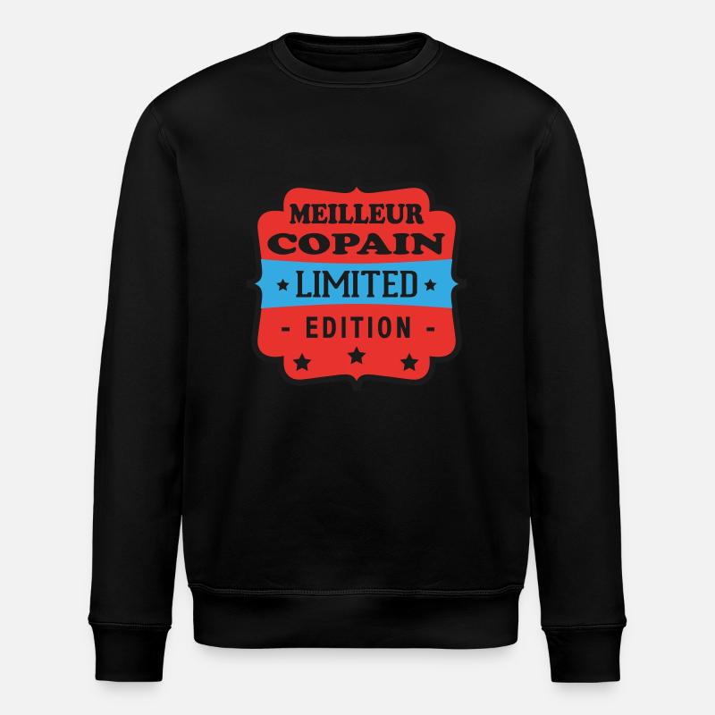 MEILLEUR COPAIN LIMITED EDITION - Sweat bio ROLLER Stanley/Stella Unisexe - noir