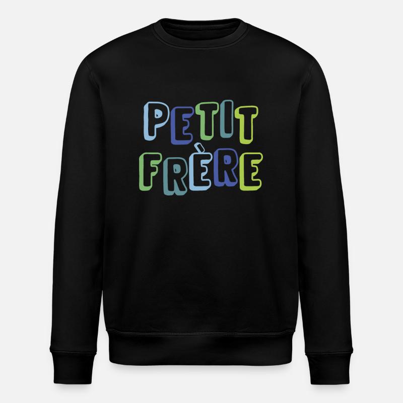 petit frère, naissance, grossesse - Sweat bio ROLLER Stanley/Stella Unisexe - noir