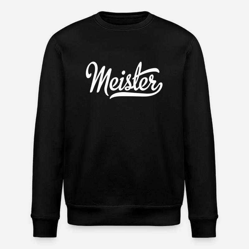 Meister - Stanley/Stella Unisex Bio-Sweatshirt ROLLER - Schwarz