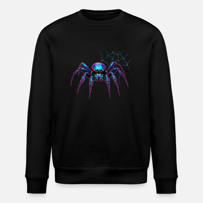 Spider - Stanley/Stella Unisex Bio-Sweatshirt ROLLER - Schwarz