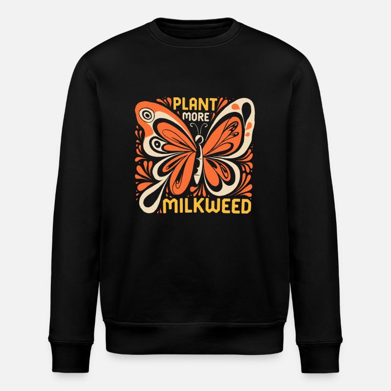 Protégez les papillons monarques - Sweat bio ROLLER Stanley/Stella Unisexe - noir