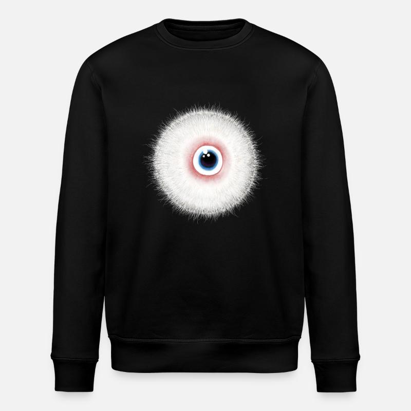 One-eye - Stanley/Stella ROLLER Unisex Organic Sweatshirt - black