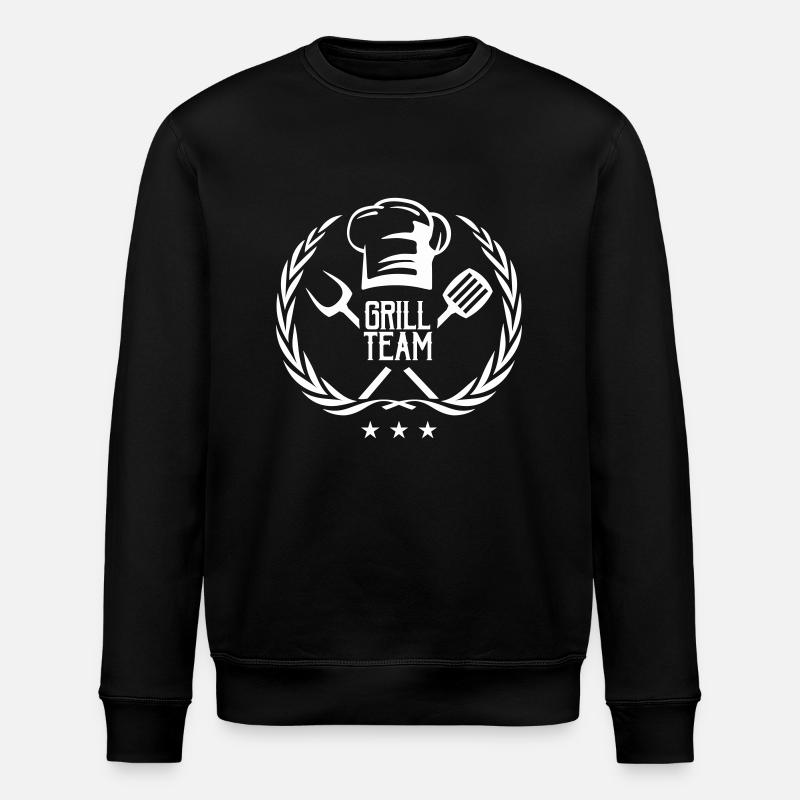 Équipe Grill - Sweat bio ROLLER Stanley/Stella Unisexe - noir