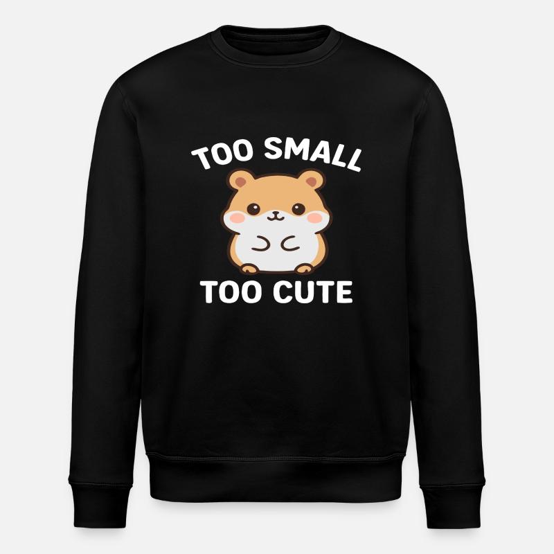 Hamster - Stanley/Stella Unisex Bio-Sweatshirt ROLLER - Schwarz