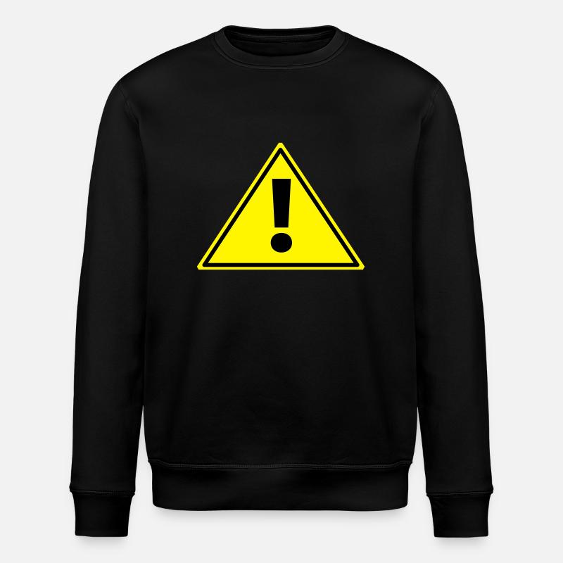 Achtung - Stanley/Stella Unisex Bio-Sweatshirt ROLLER - Schwarz