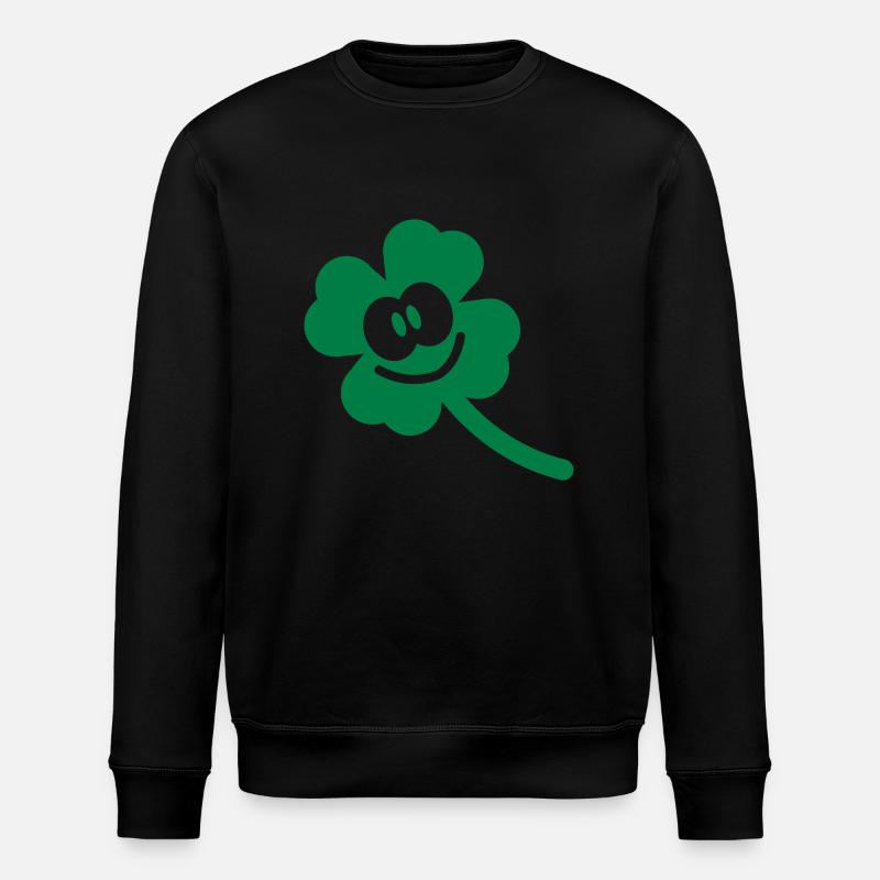 trèfle heureux - Sweat bio ROLLER Stanley/Stella Unisexe - noir