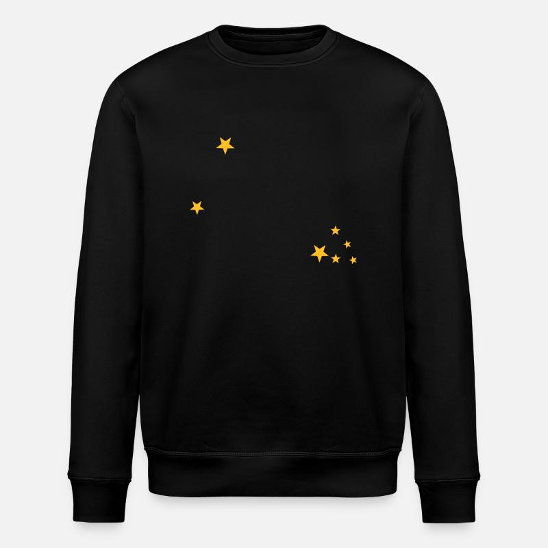 Stier Sternbild - Stanley/Stella Unisex Bio-Sweatshirt ROLLER - Schwarz