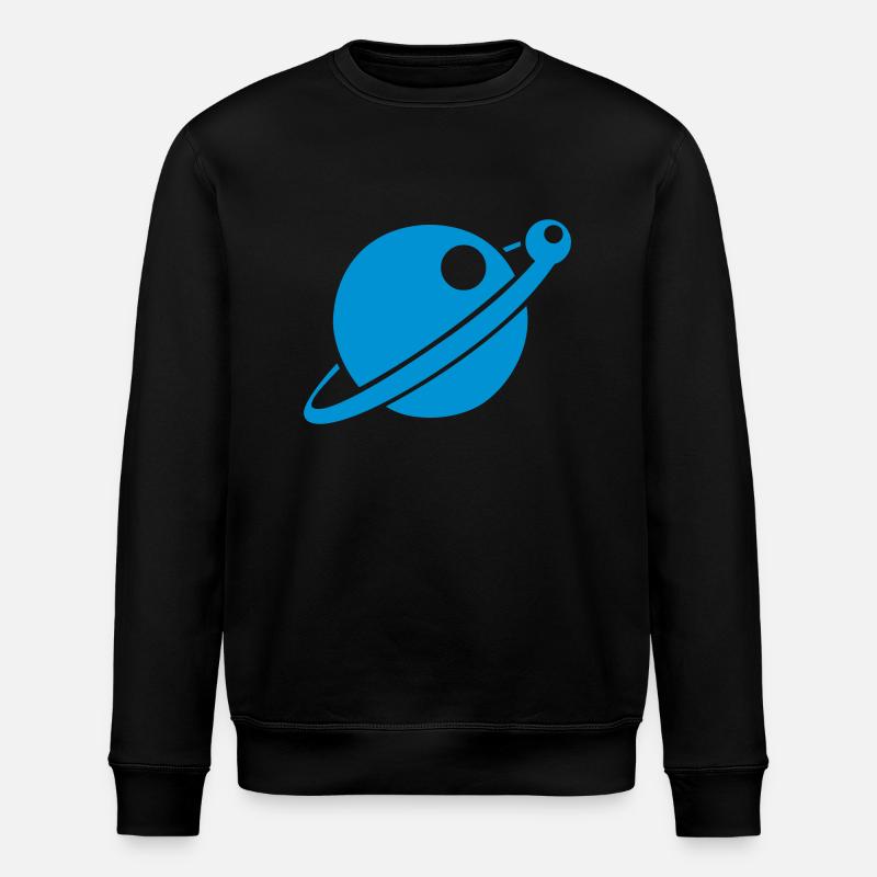 Kleiner Planet - Stanley/Stella Unisex Bio-Sweatshirt ROLLER - Schwarz