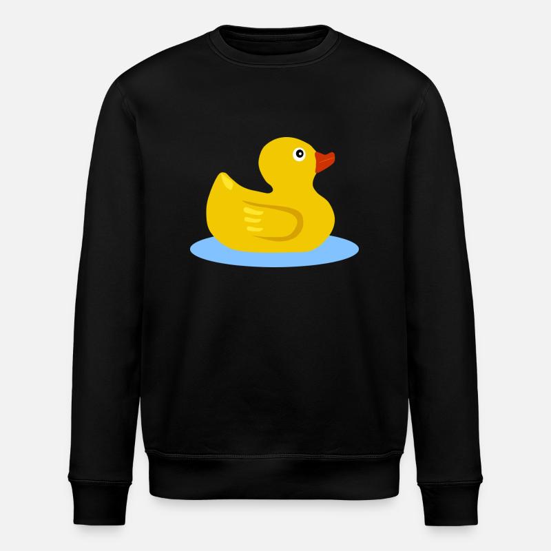 Canards de bain - Sweat bio ROLLER Stanley/Stella Unisexe - noir