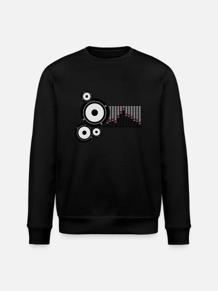 music - Stanley/Stella ROLLER Unisex Organic Sweatshirt - black