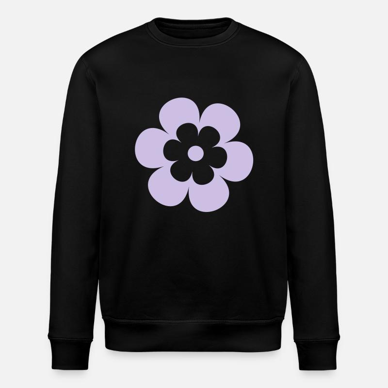 Spring_flower - Stanley/Stella Unisex Bio-Sweatshirt ROLLER - Schwarz