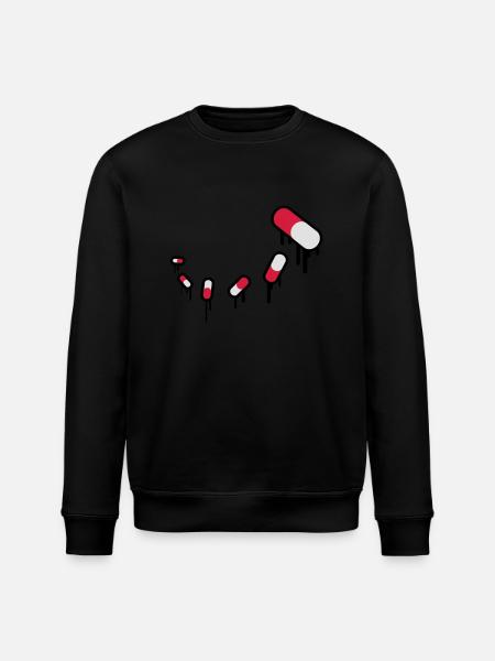 Medicine Pills - Stanley/Stella Unisex Bio-Sweatshirt ROLLER - Schwarz