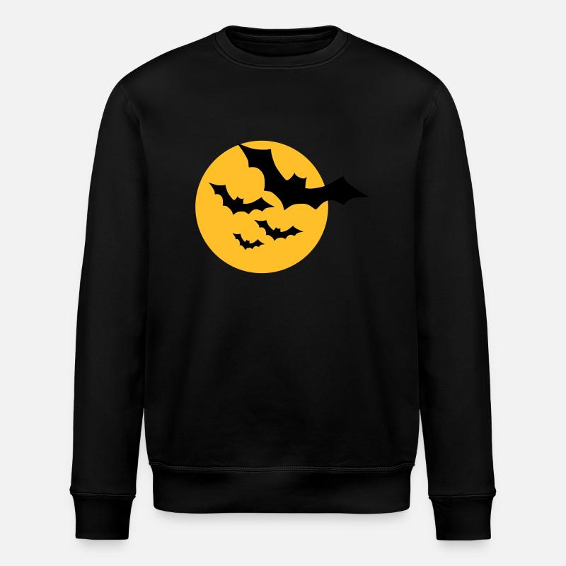 Chauve-souris - Sweat bio ROLLER Stanley/Stella Unisexe - noir