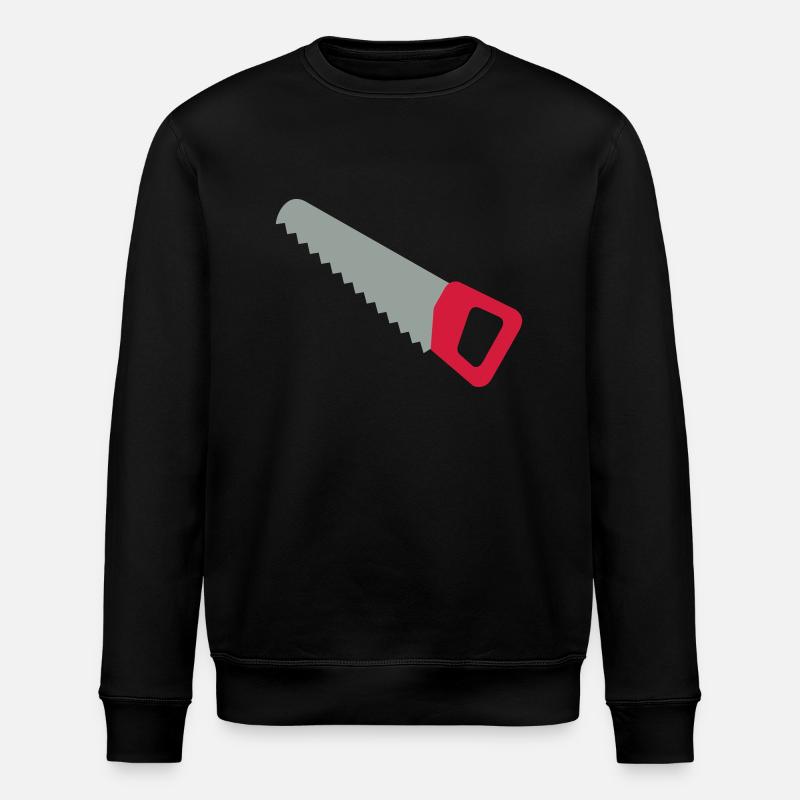 Scie - Sweat bio ROLLER Stanley/Stella Unisexe - noir