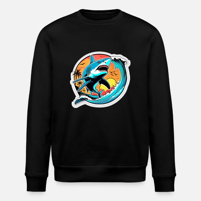 Hai - Stanley/Stella Unisex Bio-Sweatshirt ROLLER - Schwarz