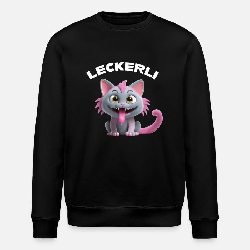 Leckerli - Stanley/Stella Unisex Bio-Sweatshirt ROLLER - Schwarz