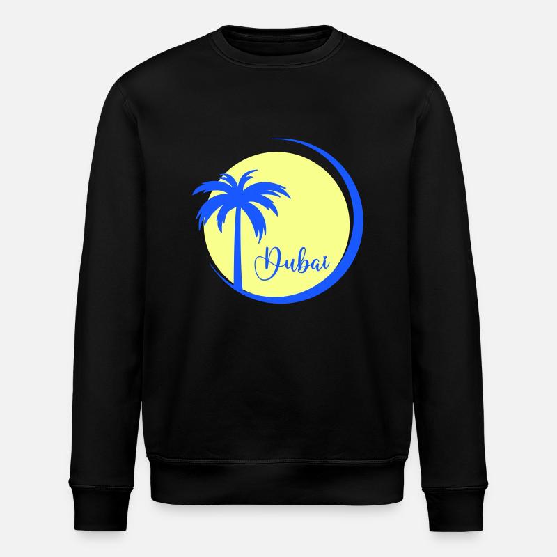 palme dubai - Stanley/Stella Unisex Bio-Sweatshirt ROLLER - Schwarz