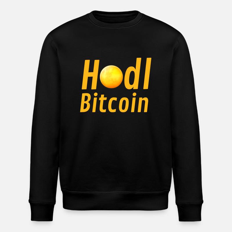 Hodl Bitcoin - Stanley/Stella Unisex Bio-Sweatshirt ROLLER - Schwarz