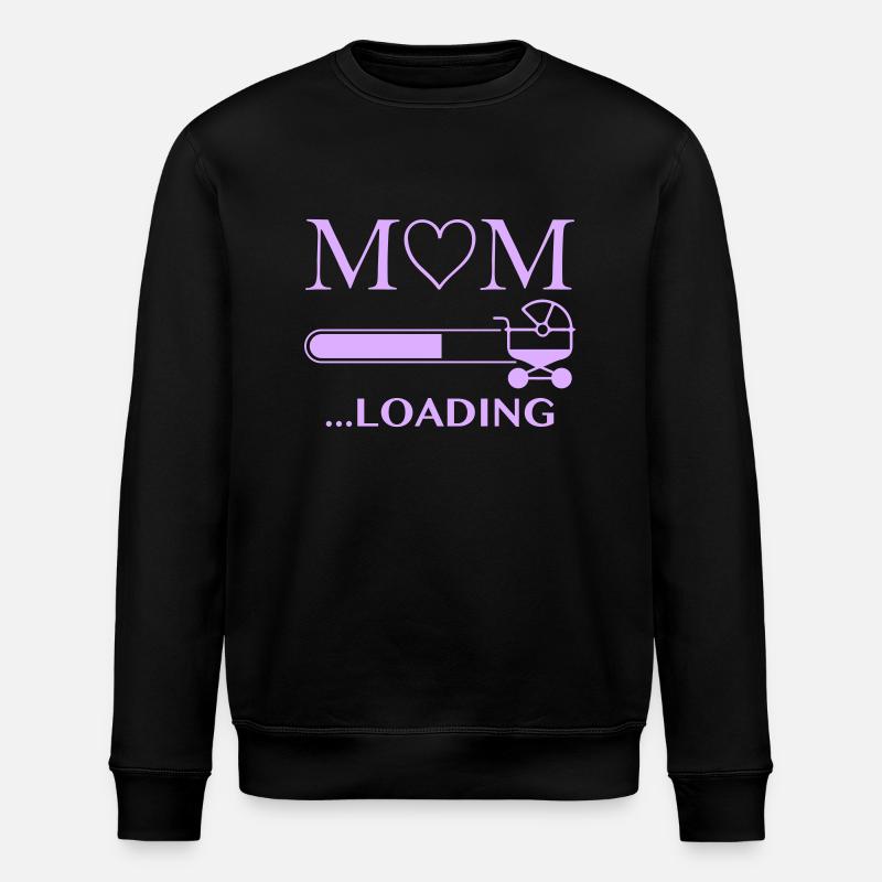 mom loading - Stanley/Stella Unisex Bio-Sweatshirt ROLLER - Schwarz