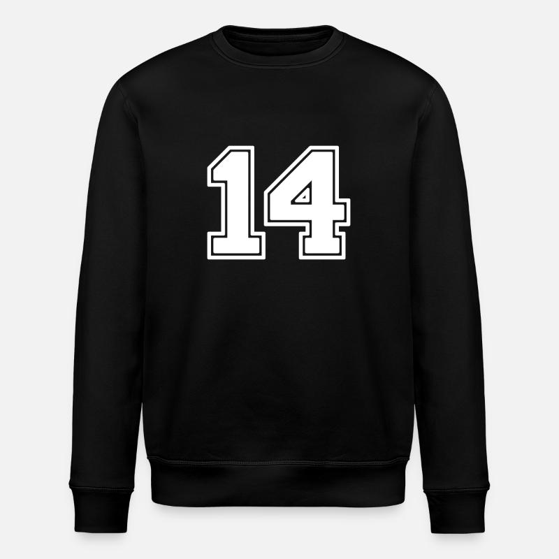 14 - Stanley/Stella ROLLER Unisex Organic Sweatshirt - black