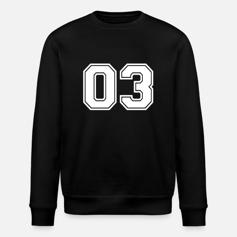 03 - Stanley/Stella ROLLER Unisex Organic Sweatshirt - black