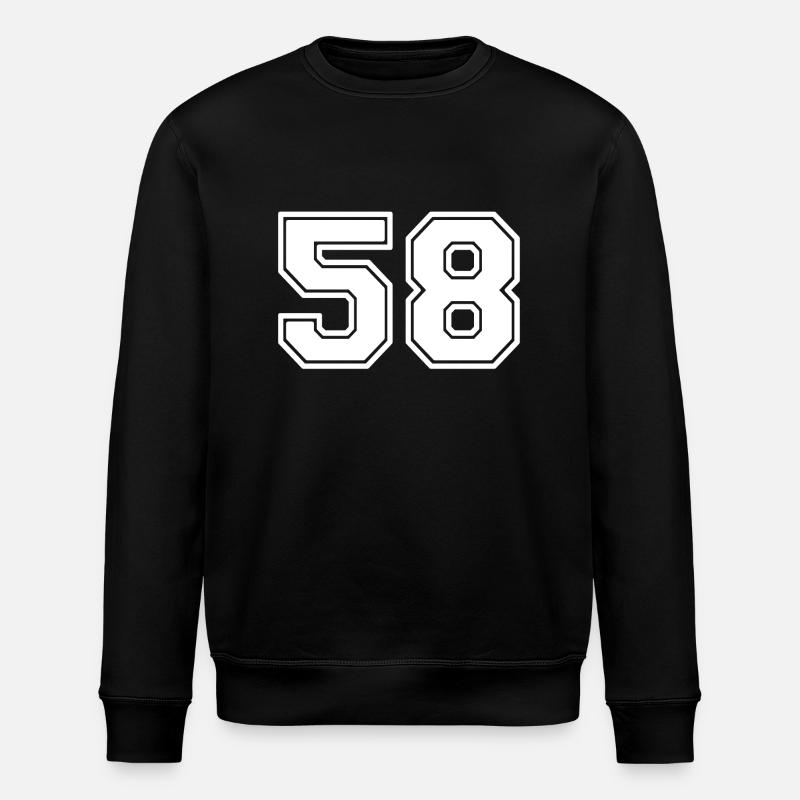 58 - Stanley/Stella ROLLER Unisex Organic Sweatshirt - black