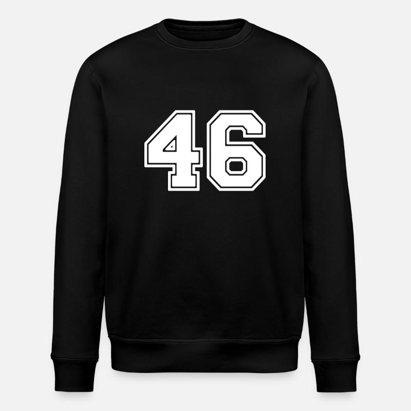 46 - Stanley/Stella ROLLER Unisex Organic Sweatshirt - black