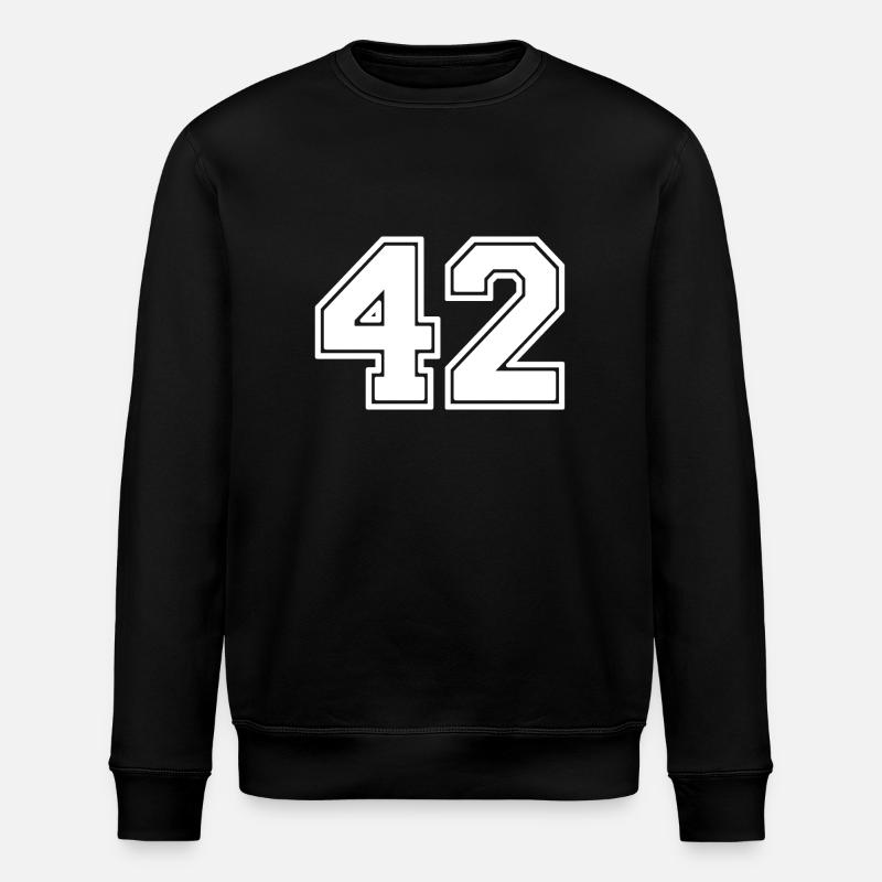 42 - Stanley/Stella ROLLER Unisex Organic Sweatshirt - black