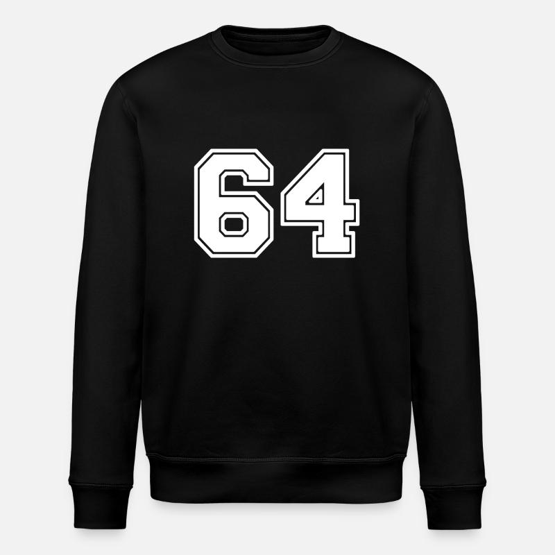 64 - Stanley/Stella Unisex Bio-Sweatshirt ROLLER - Schwarz