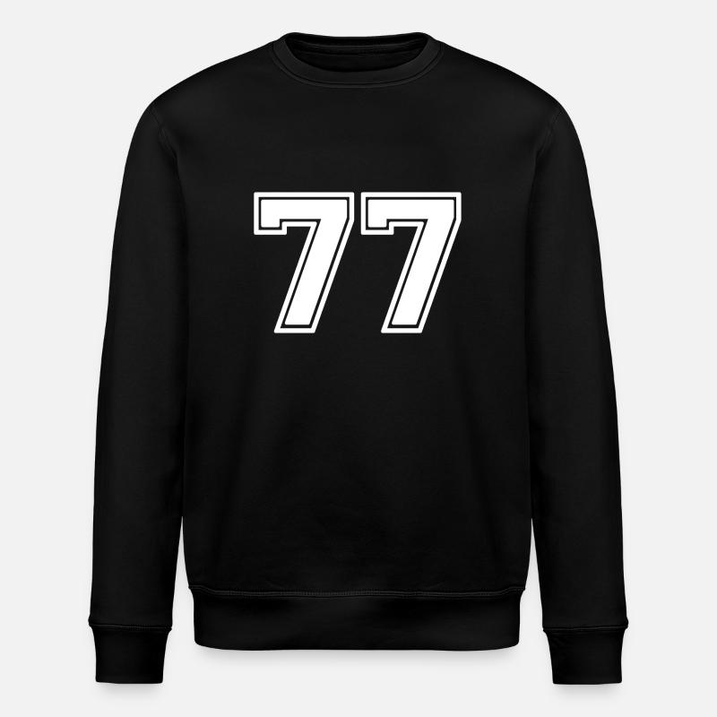 77 - Stanley/Stella ROLLER Unisex Organic Sweatshirt - black