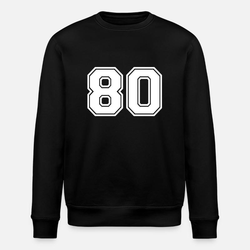 80 - Stanley/Stella ROLLER Unisex Organic Sweatshirt - black