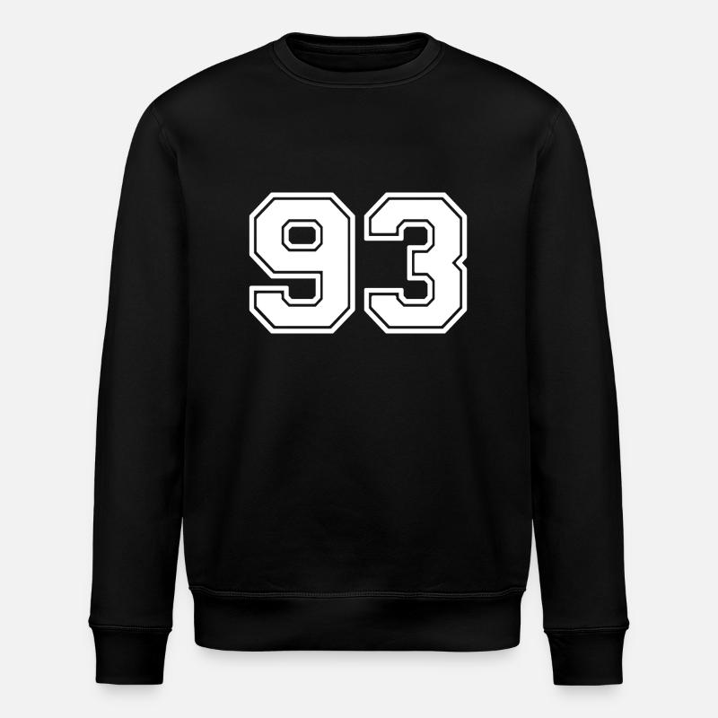 93 - Stanley/Stella ROLLER Unisex Organic Sweatshirt - black