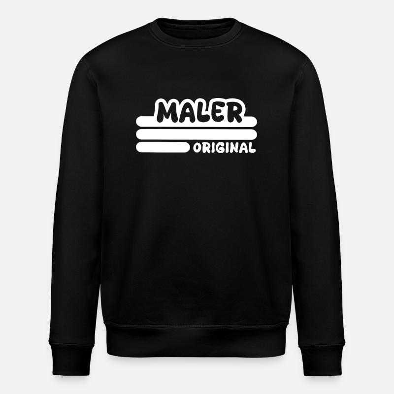 Beruf Maler - Stanley/Stella Unisex Bio-Sweatshirt ROLLER - Schwarz