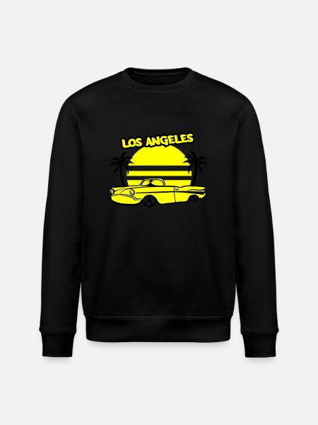 Los Angeles Lowrider - Stanley/Stella ROLLER Unisex Organic Sweatshirt - black
