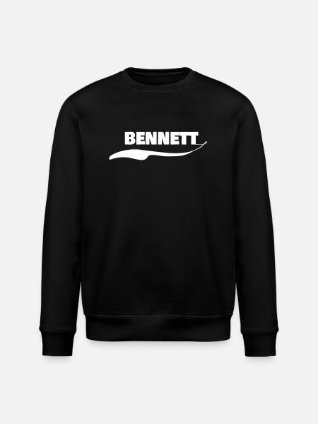 Geschenk für Bennett - Stanley/Stella Unisex Bio-Sweatshirt ROLLER - Schwarz