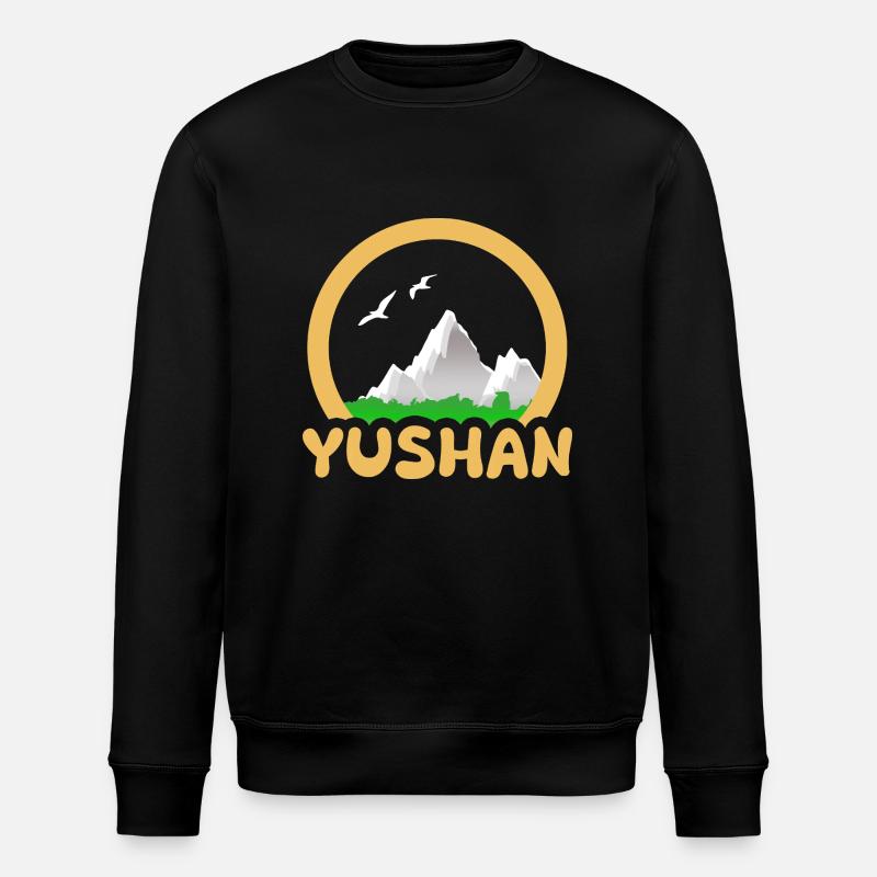 Yushan comme trekking - Sweat bio ROLLER Stanley/Stella Unisexe - noir