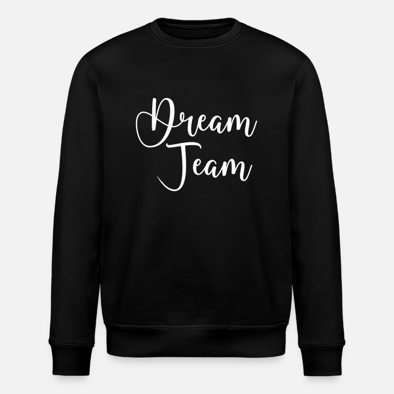 dream team - Stanley/Stella Unisex Bio-Sweatshirt ROLLER - Schwarz