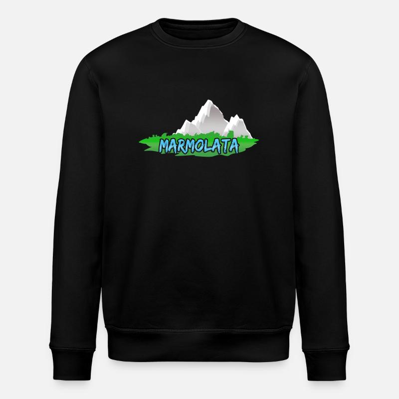 Marmolata als Marmolata - Stanley/Stella Unisex Bio-Sweatshirt ROLLER - Schwarz