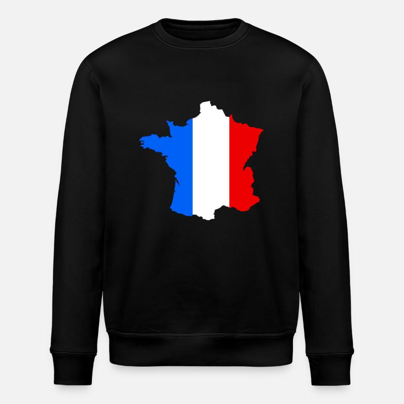 France - Sweat bio ROLLER Stanley/Stella Unisexe - noir