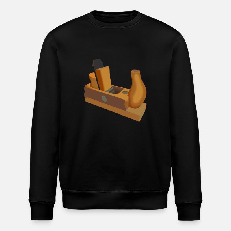 Schreiner Hobel - Stanley/Stella Unisex Bio-Sweatshirt ROLLER - Schwarz