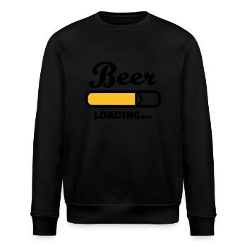 Beer Loading - Sweat bio ROLLER Stanley/Stella Unisexe - noir - Devant - Nik (191cm)