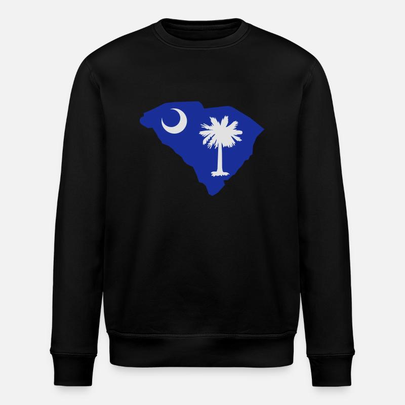 South Carolina - Stanley/Stella Unisex Bio-Sweatshirt ROLLER - Schwarz