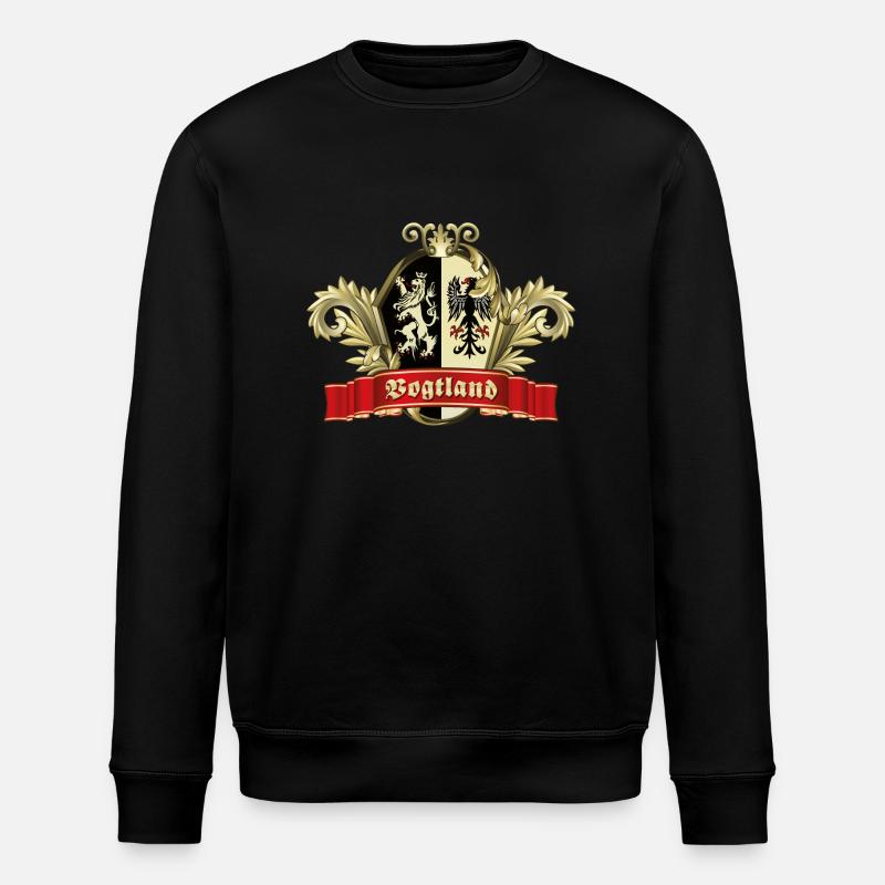 Vogtland - Stanley/Stella Unisex Bio-Sweatshirt ROLLER - Schwarz