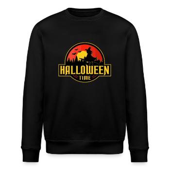 Halloween - Stanley/Stella Unisex Bio-Sweatshirt ROLLER - Schwarz - Vorne - Nik (191cm)