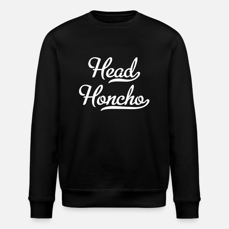 Head Honcho - Stanley/Stella ROLLER Unisex Organic Sweatshirt - black