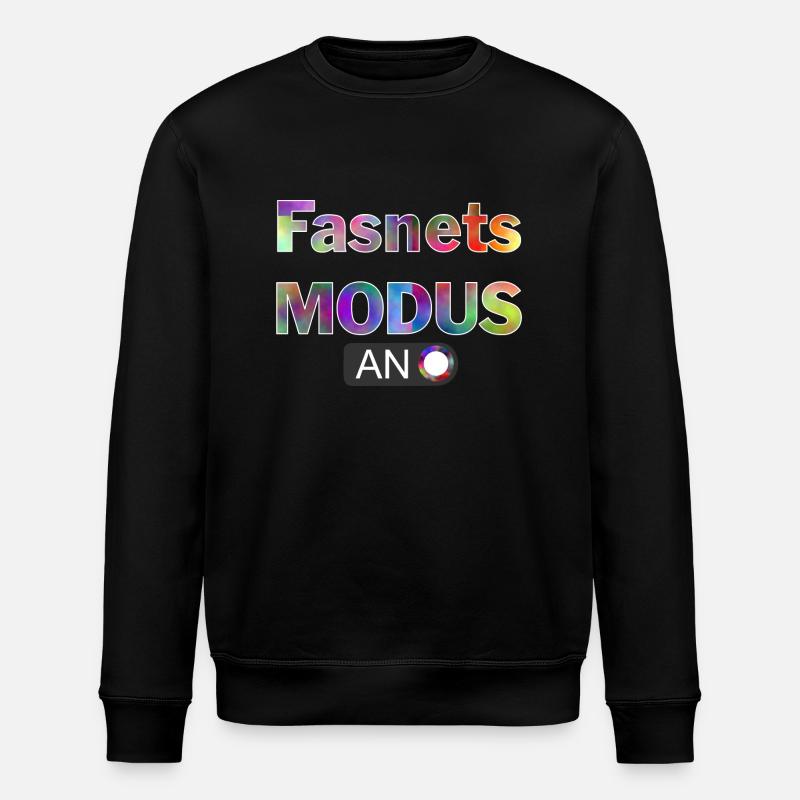 fasnetsmodus - Stanley/Stella Unisex Bio-Sweatshirt ROLLER - Schwarz