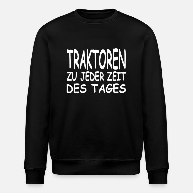 Traktor - Stanley/Stella Unisex Bio-Sweatshirt ROLLER - Schwarz