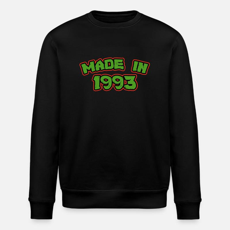 Fabriqué en 1993 - Sweat bio ROLLER Stanley/Stella Unisexe - noir
